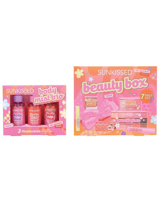 New In - Sunkissed Beauty Box & Body Mist Set