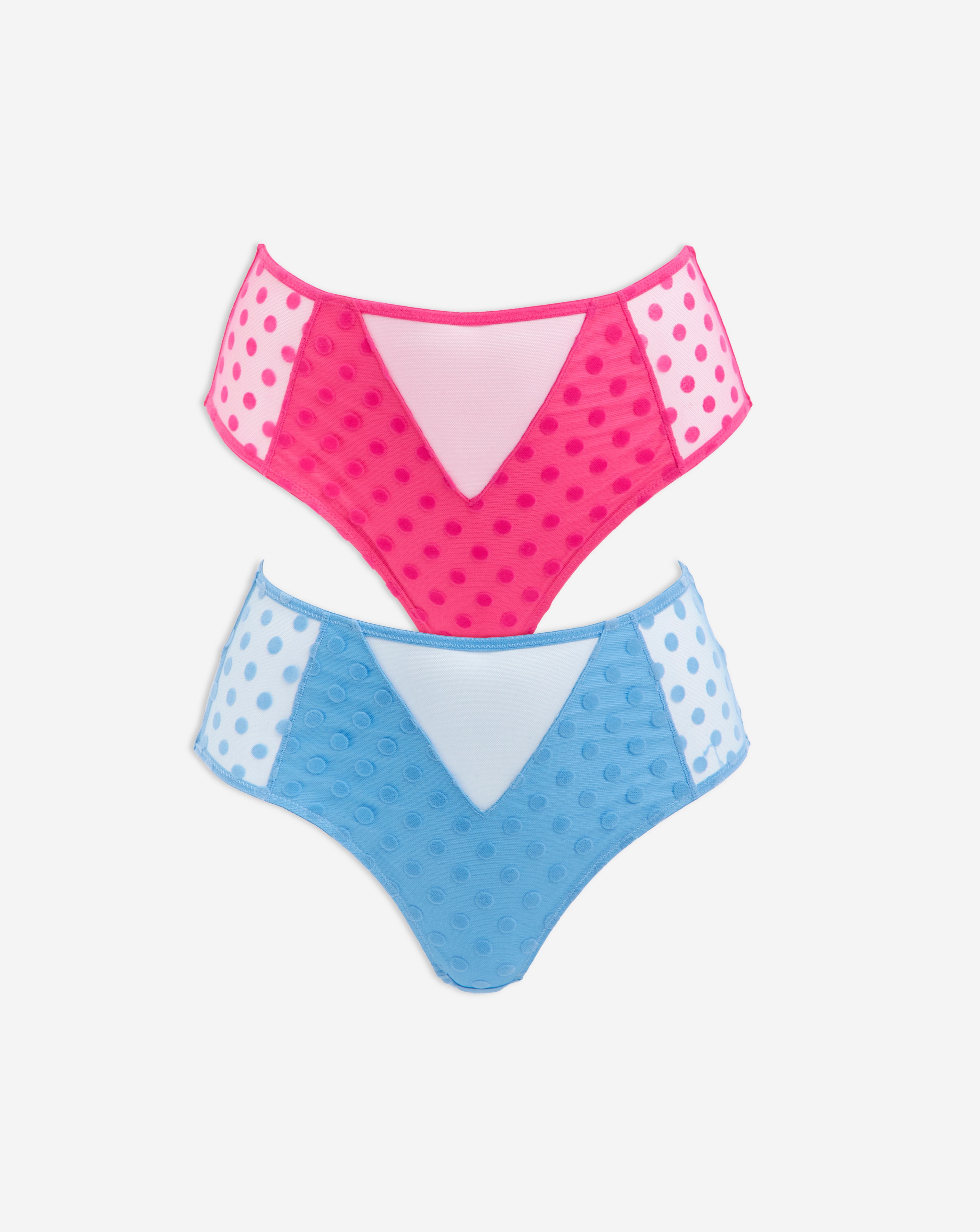 2 Pack Hannah Everyday Spot Mesh Brief