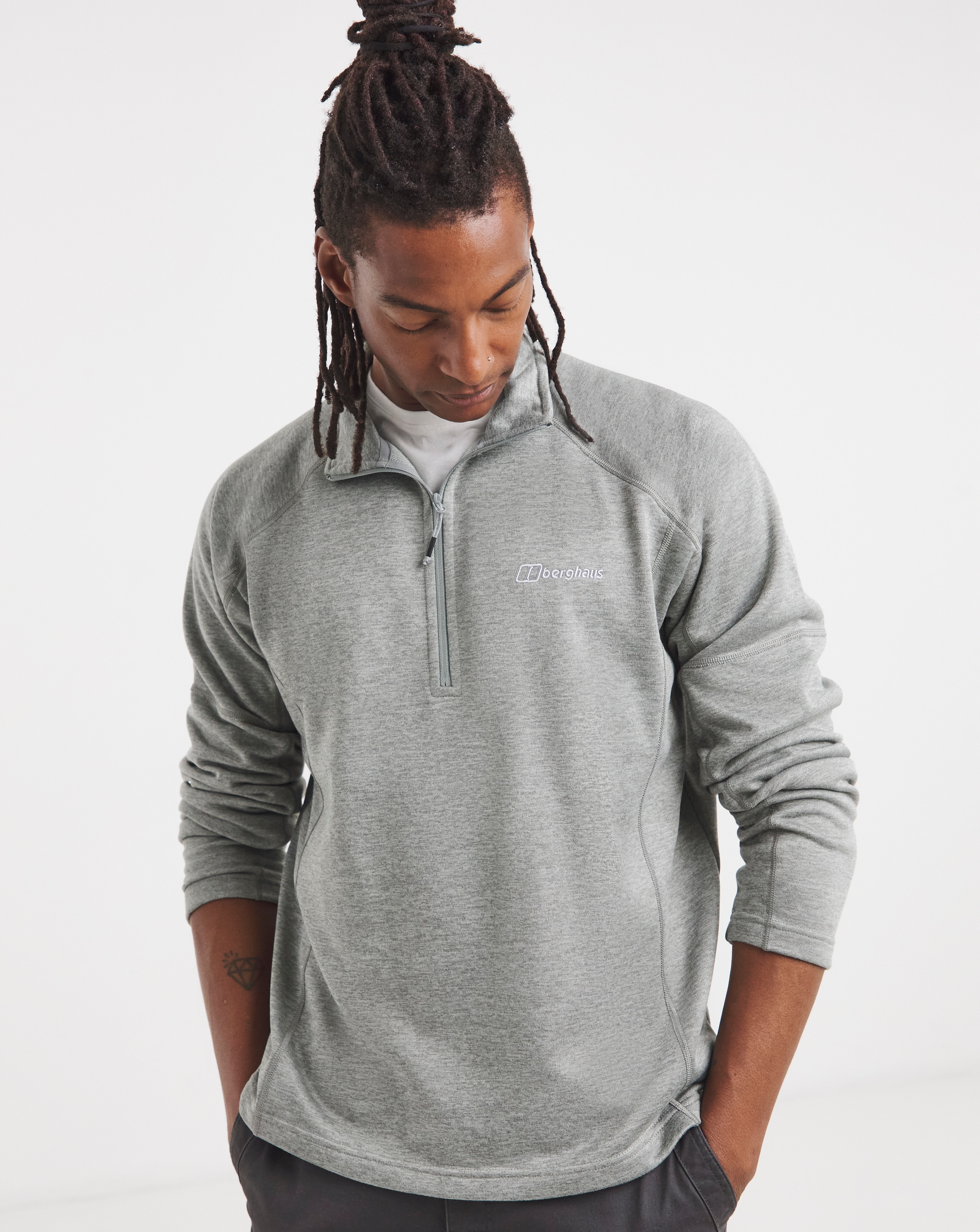 New In - Berghaus Haconby Half Zip Midlayer