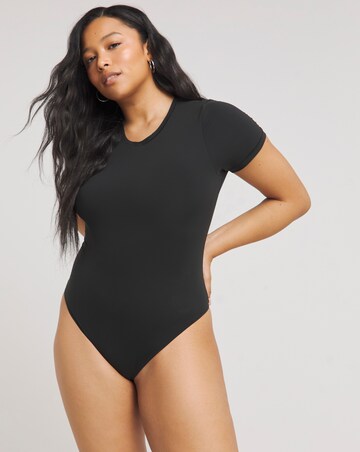MAGISCULPT Light Control 2 Pack Smoothing T-Shirt Bodysuits - Black/White