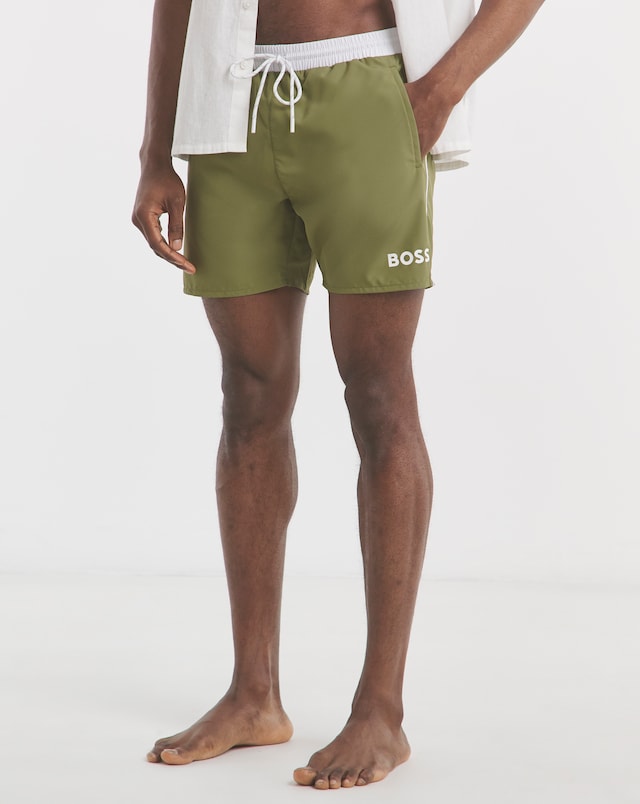 BOSS Starfish Side Stripe Swim Short