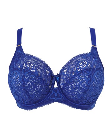 Sculptresse by Panache Estel Full Cup Wired Bra Blue
