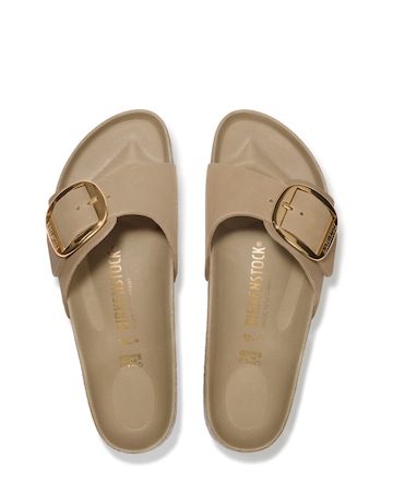 Birkenstock Madrid Tabacco Oiled Leather Big Buckle Sandals - Standard Fit (D)