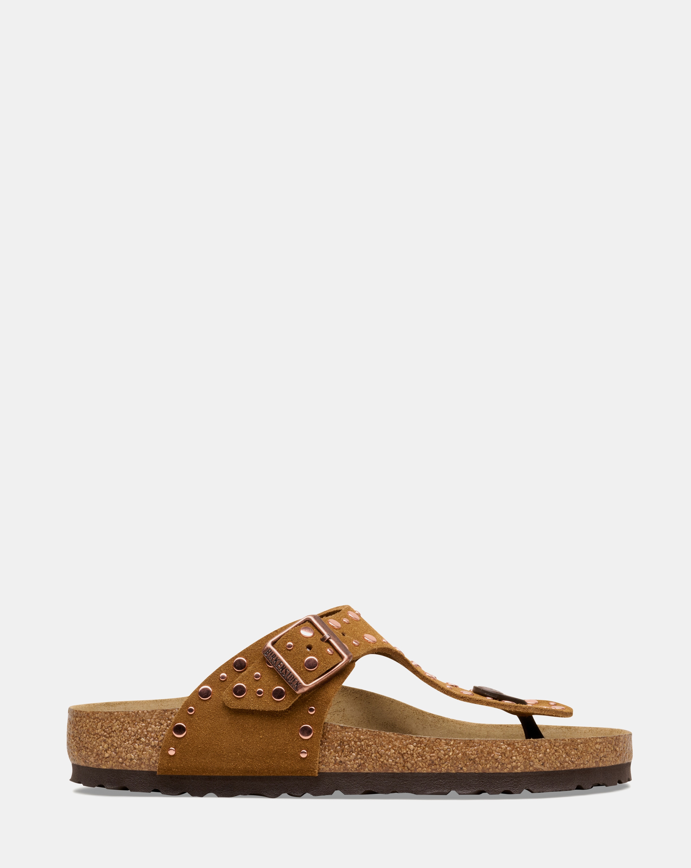 New In - Birkenstock Gizeh Suede Rivet Sandals