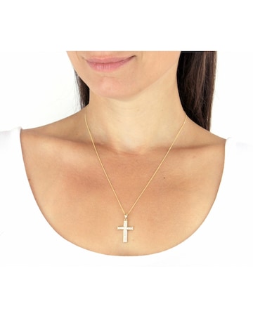 9Ct Gold Cross Necklace