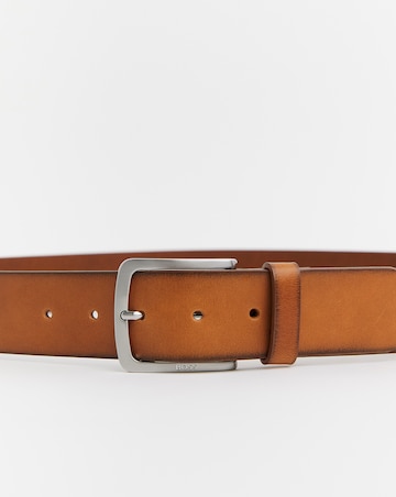 BOSS Medium Brown Leather Belt