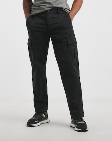 BOSS Cargo Trouser - Black