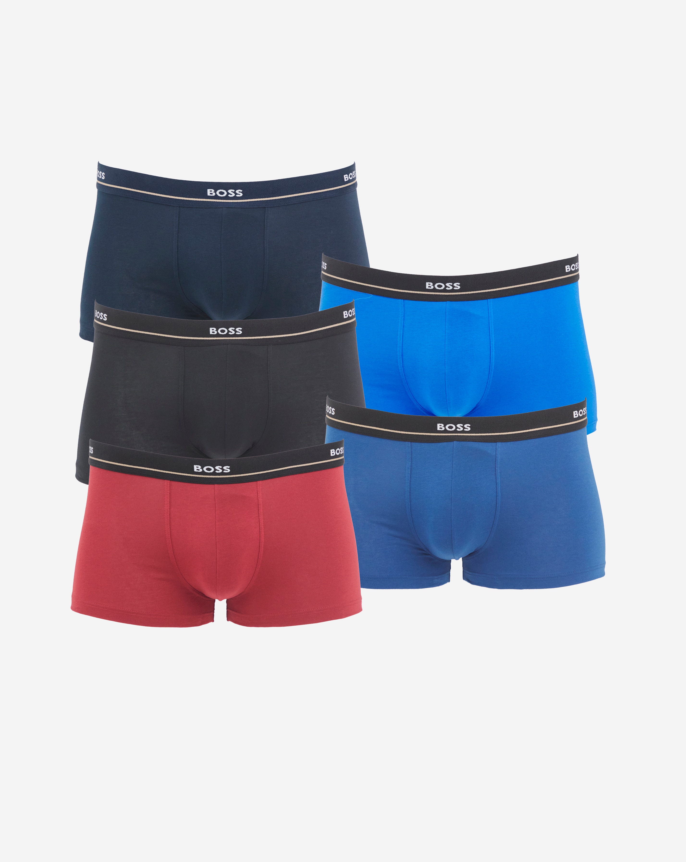 BOSS 5 Pack Essential Logo Trunk