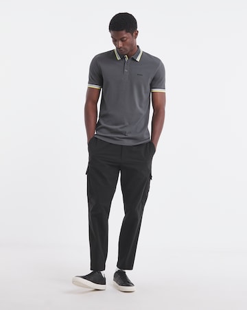 BOSS Classic Short Sleeve Paddy Polo - Dark Grey