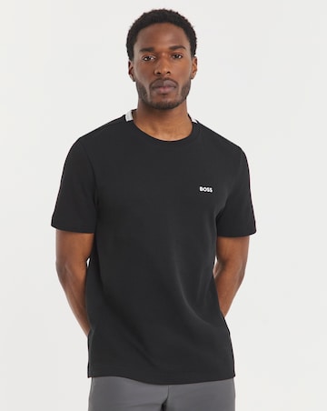 BOSS Short Sleeve Taddy T-Shirt - Black