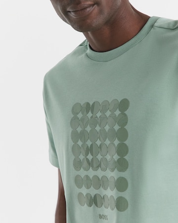 BOSS Short Sleeve Graphic T-Shirt - Sage