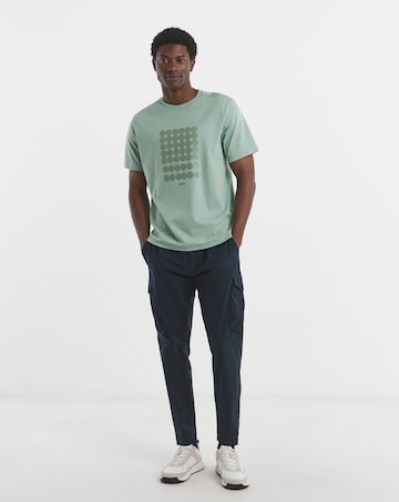 BOSS Short Sleeve Graphic T-Shirt - Sage