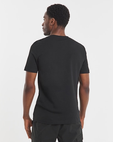 BOSS 2 Pack Short Sleeve Logo T-Shirt - Black/White