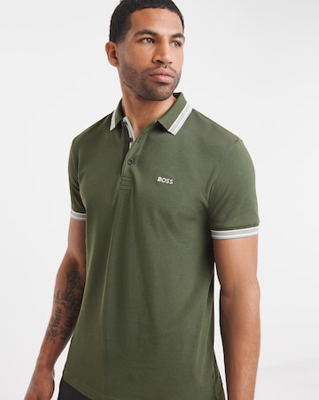 BOSS Classic Short Sleeve Paddy Polo - Forest Green