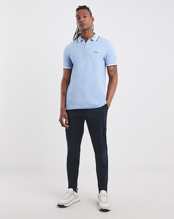 BOSS Classic Short Sleeve Paddy Polo - Bright Blue