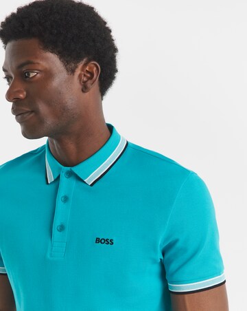 BOSS Classic Short Sleeve Paddy Polo - Turquoise