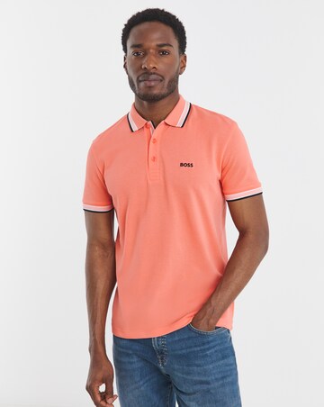 BOSS Classic Short Sleeve Paddy Polo - Coral