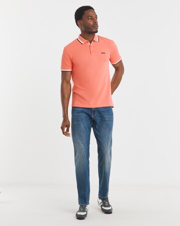 BOSS Classic Short Sleeve Paddy Polo - Coral