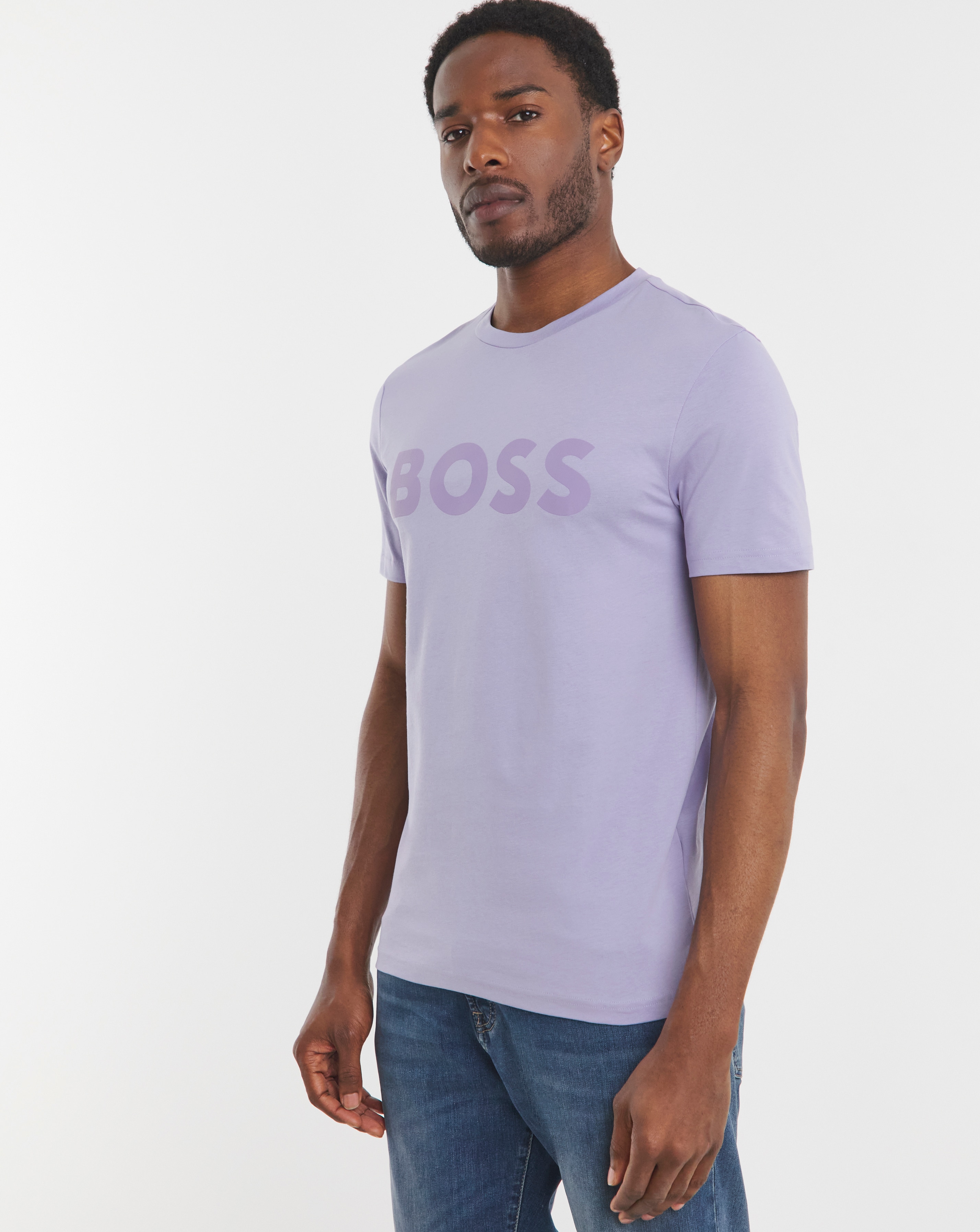 BOSS Short Sleeve Large Logo T-Shirt