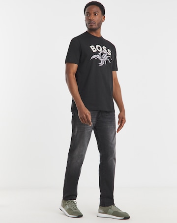 BOSS Short Sleeve Scorpion T-Shirt - Black