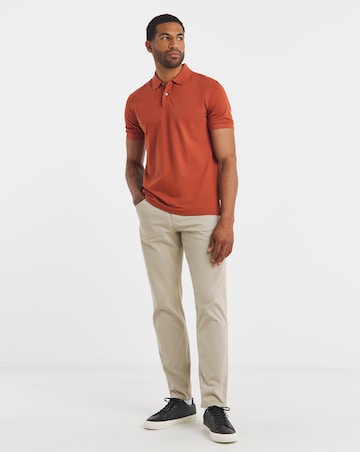 BOSS Short Sleeve Classic Pallas Polo - Dark Orange