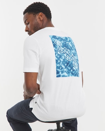 BOSS Short Sleeve Back Graphic T-Shirt - White