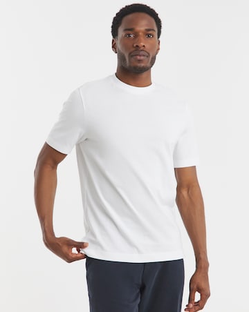 BOSS Short Sleeve Back Graphic T-Shirt - White