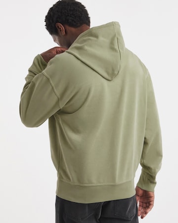 BOSS Centre Logo Hoodie - Sage