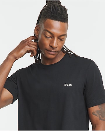 BOSS Mix & Match Short Sleeve Lounge T-Shirt - Black