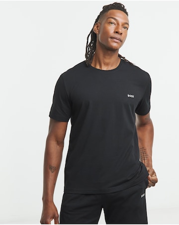 BOSS Mix & Match Short Sleeve Lounge T-Shirt - Black