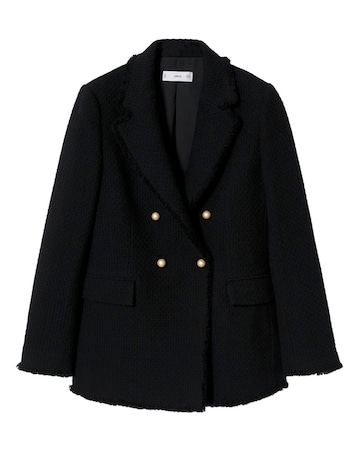 Mango Quintin Tweed Blazer