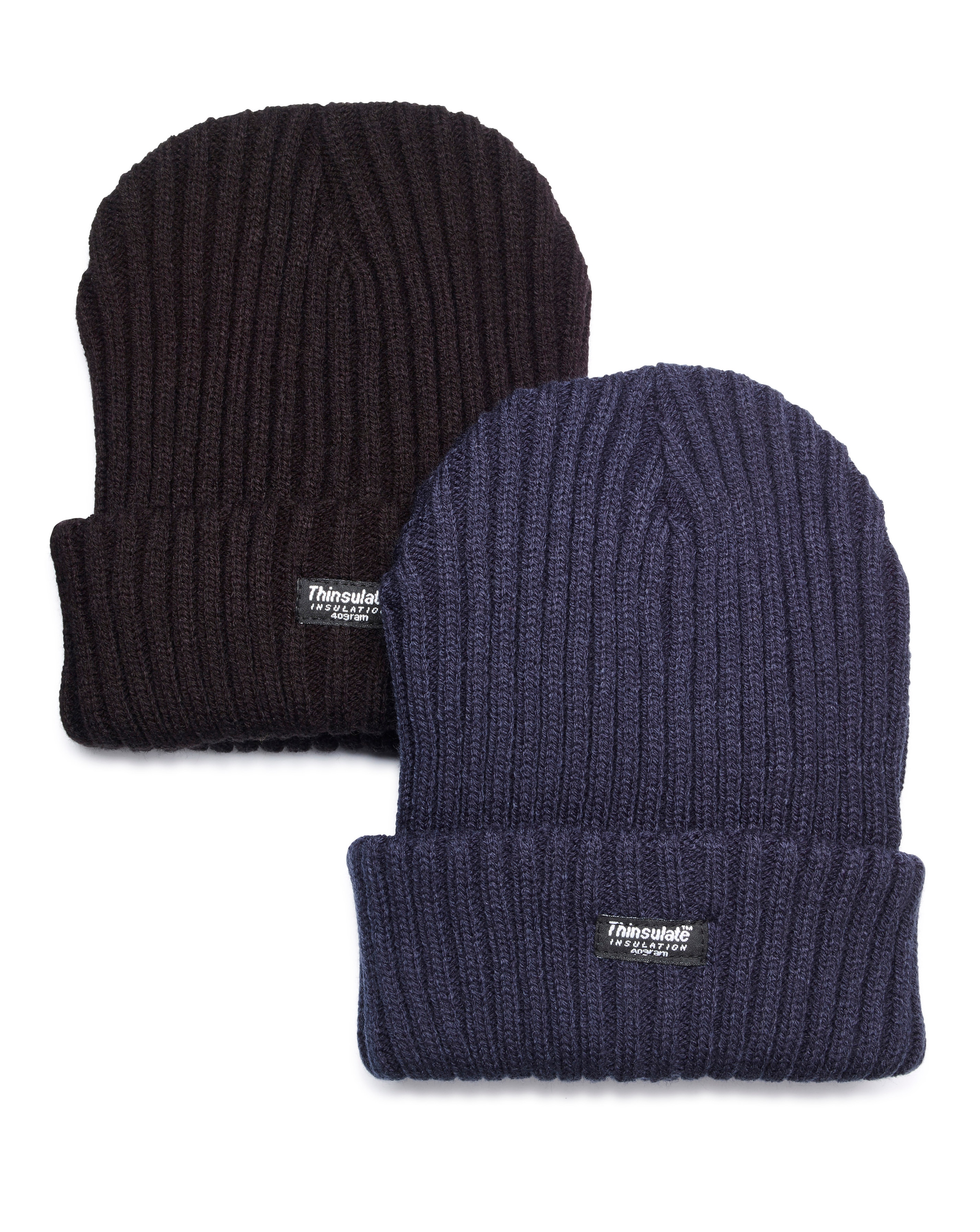 Pack 2 Thinsulate Hats