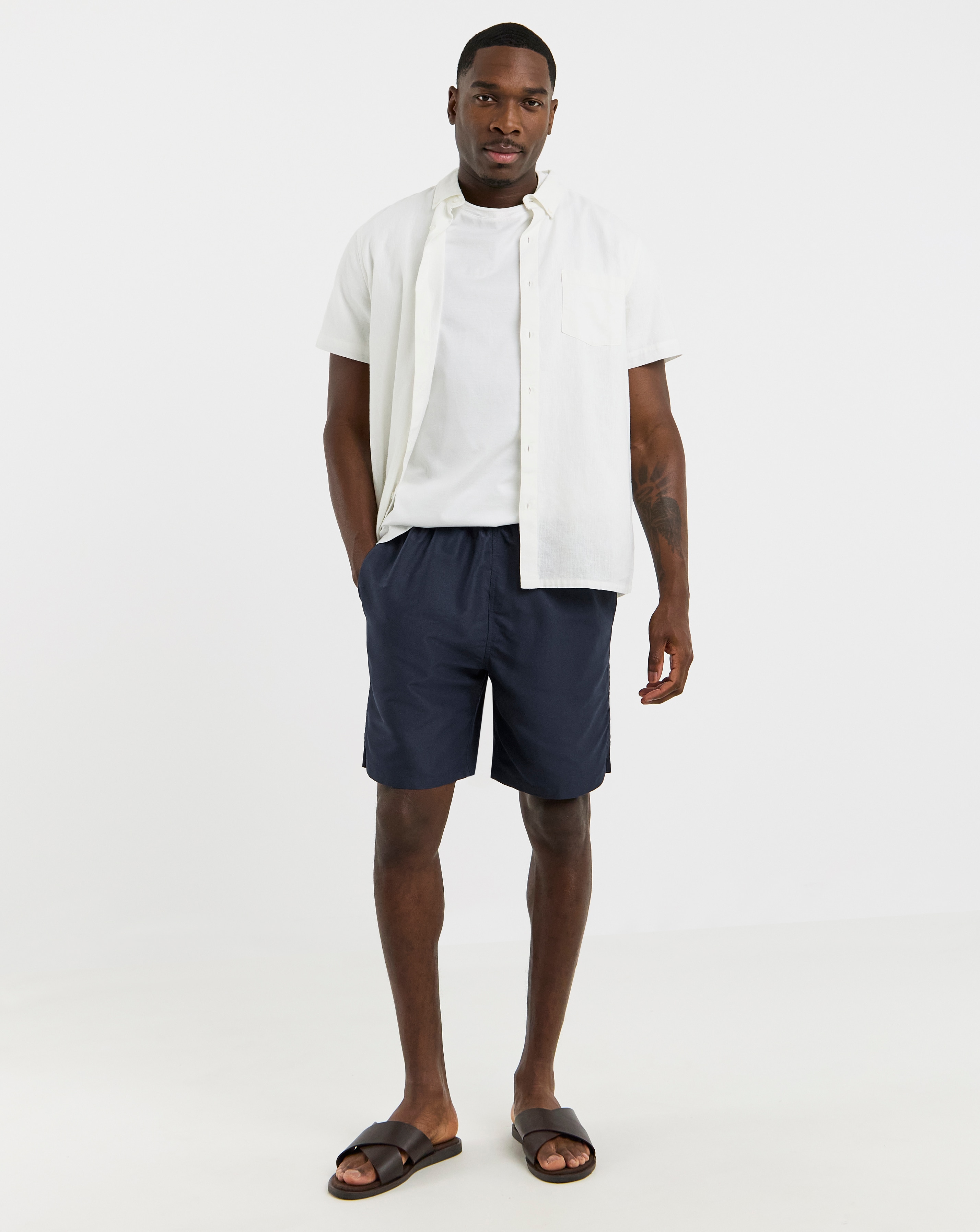 Long Length Quick Dry Swimshorts