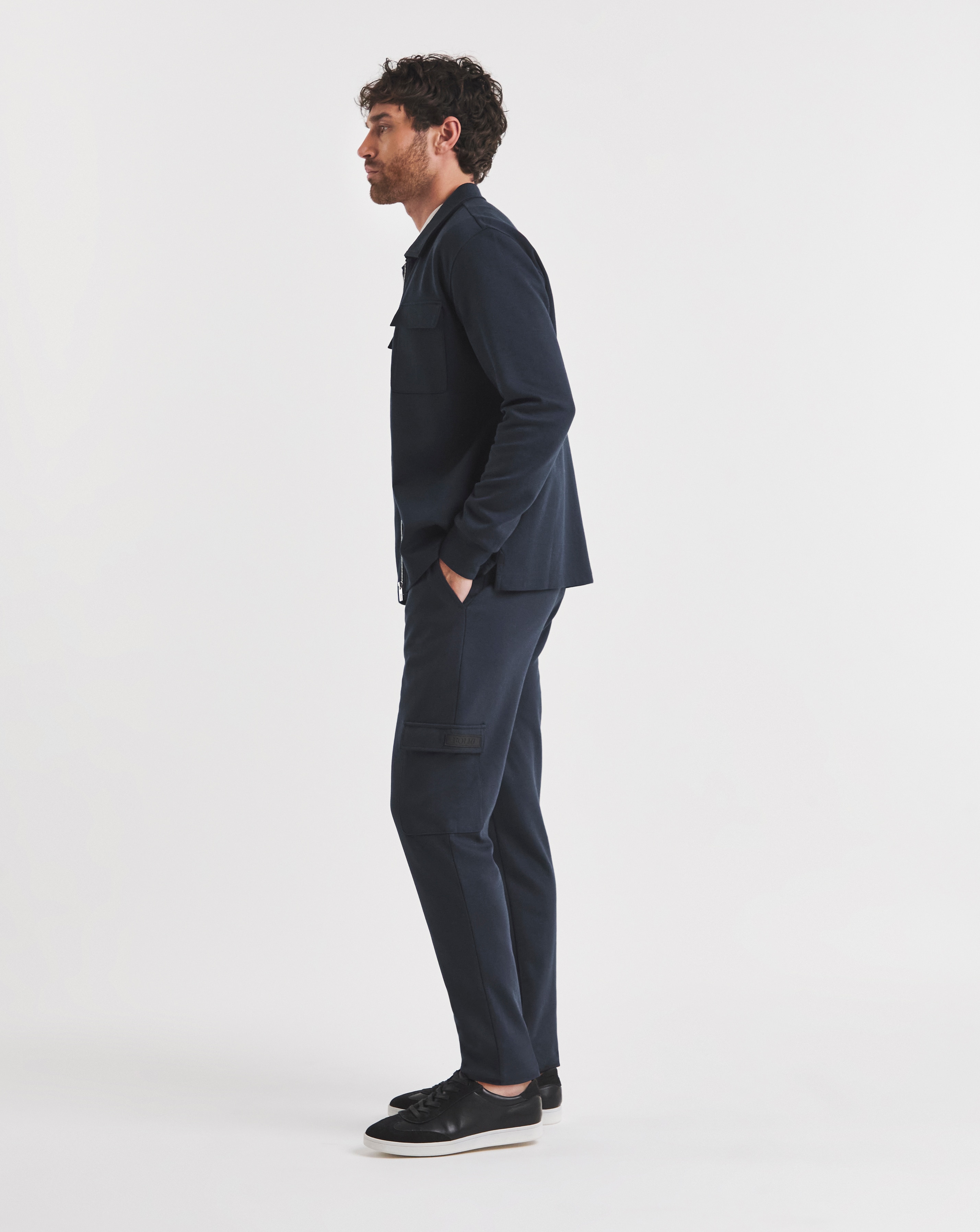 Folio Interlock Tapered Cargo Jogger