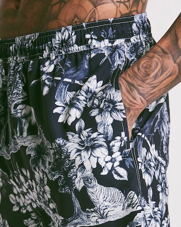 Jungle Print Quick Dry Swimshort