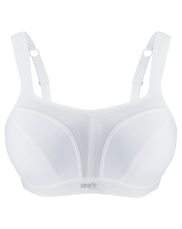 Panache Power High Impact Wired Sport Bra White