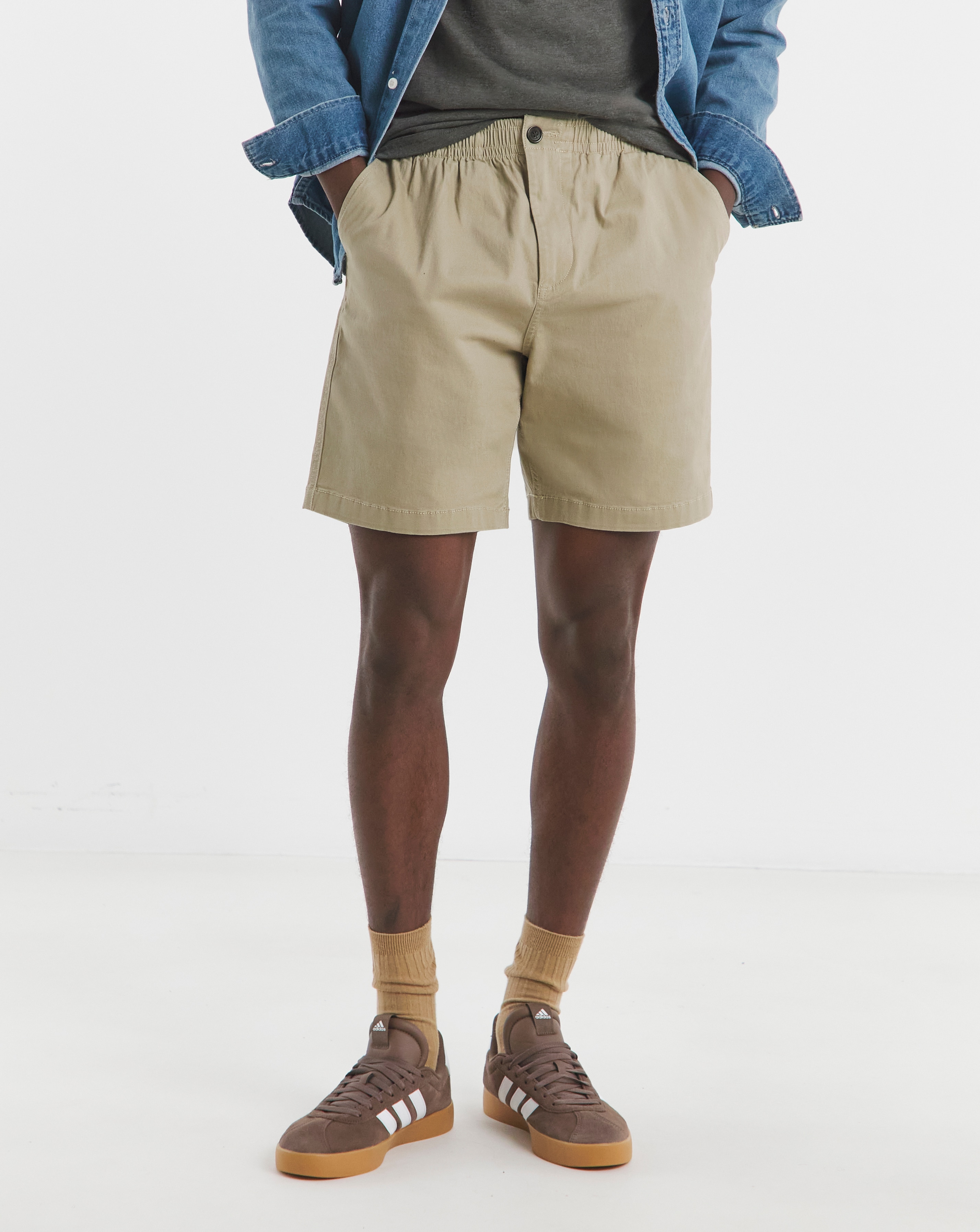 Full Elasticated Comfort Chino Short
