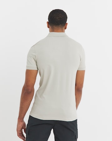 BOSS Short Sleeve Box Logo Polo - Beige