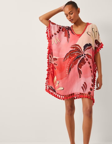Monsoon Alex Palm Tassel Mini Kaftan