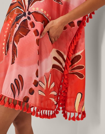 Monsoon Alex Palm Tassel Mini Kaftan