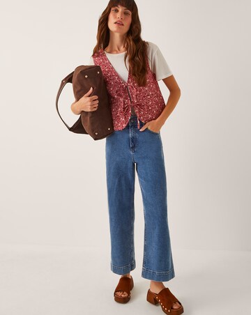 Monsoon Felipa Floral Print Waistcoat