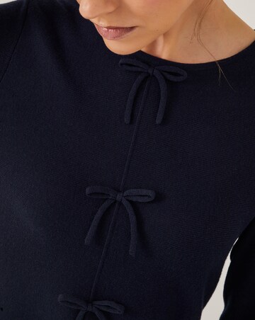 Monsoon Paula Peplum Bow Jumper