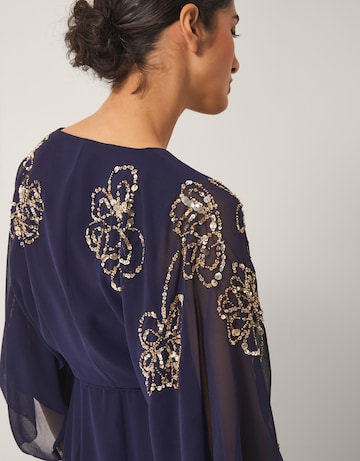 Monsoon Skyla Floral Maxi Wrap Dress