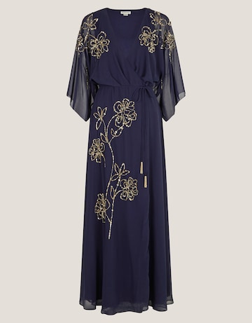 Monsoon Skyla Floral Maxi Wrap Dress
