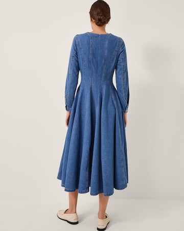 Monsoon Isadora Denim Midi Dress
