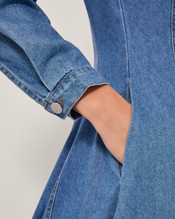 Monsoon Isadora Denim Midi Dress