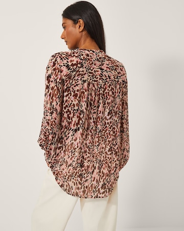 Monsoon Sisi Animal Print Blouse