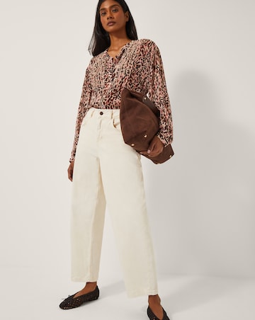 Monsoon Sisi Animal Print Blouse