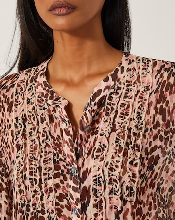 Monsoon Sisi Animal Print Blouse