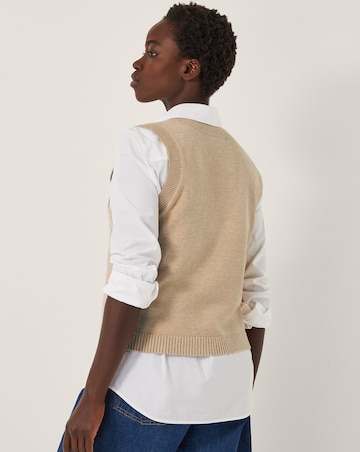 Monsoon Anne Argyle Knitted Vest